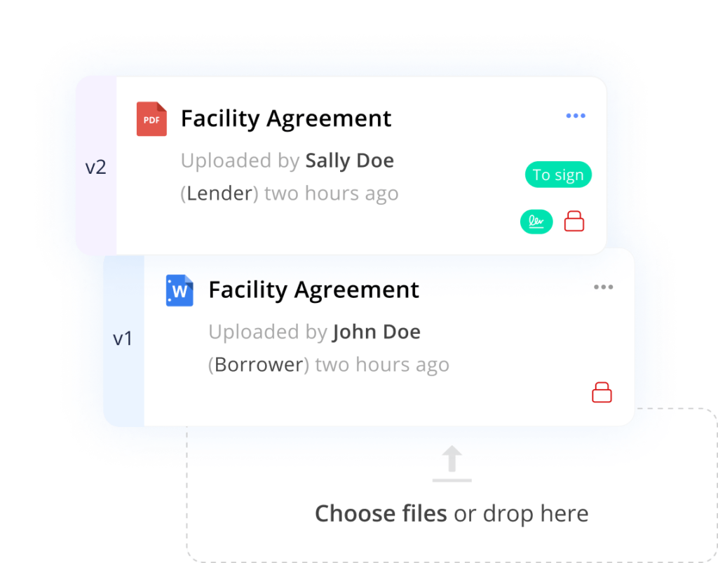 Legatics document management screen shot