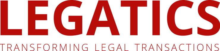 Legatics transforming legal transaction logo