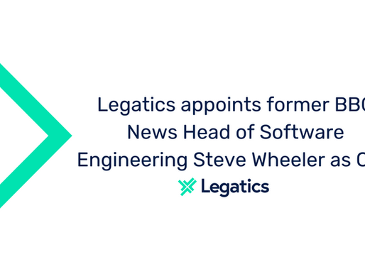 Image reading Legatics appoints former BBC News Head of Software Engineering Steve Wheeler as CTO