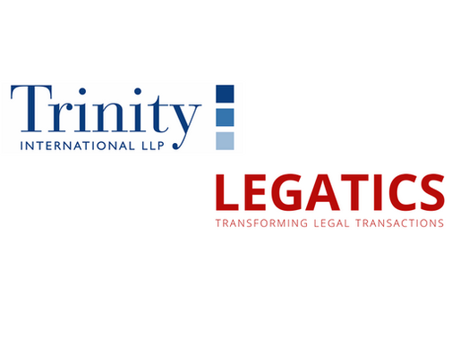 Trinity and Legatics logos