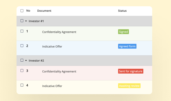 Bidder Tracker